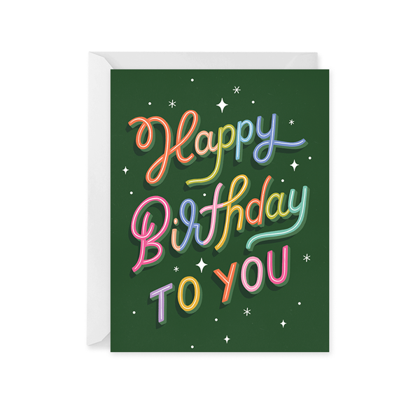 Birthday Shout Out Card