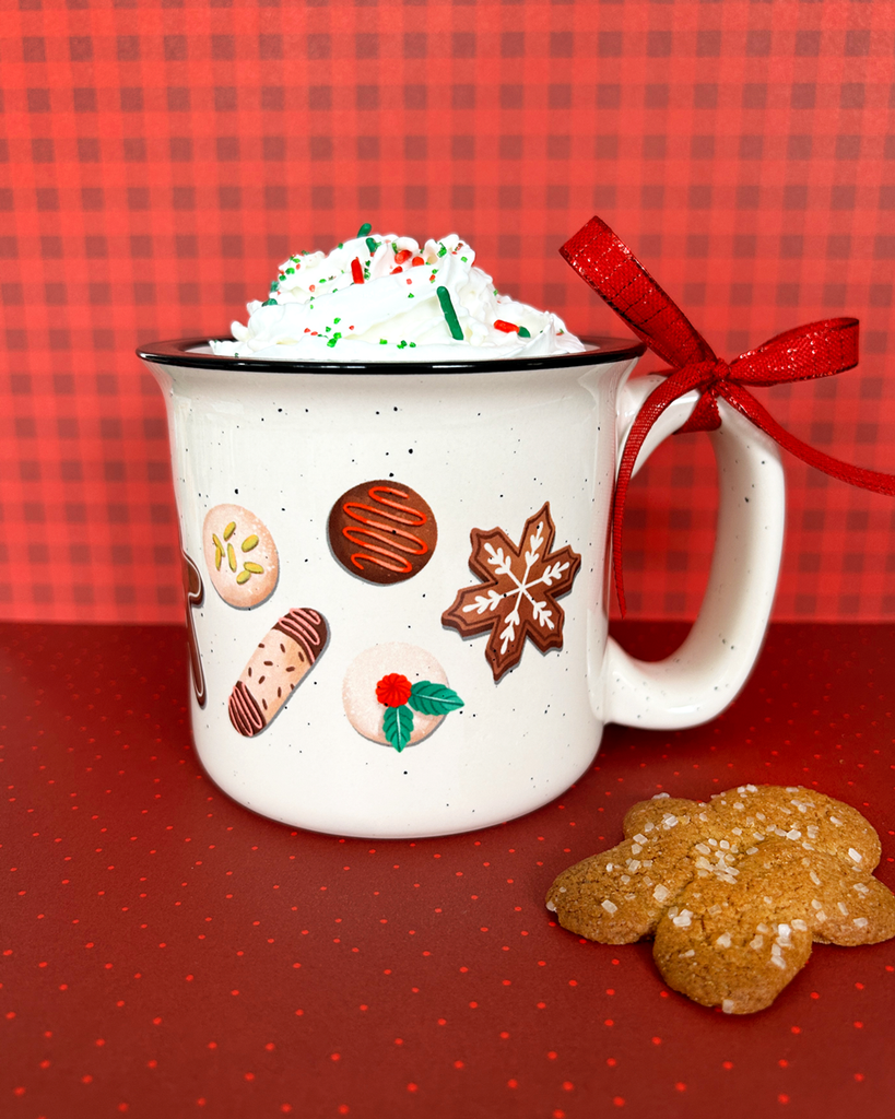 Christmas Cookie Ceramic Holiday Mug
