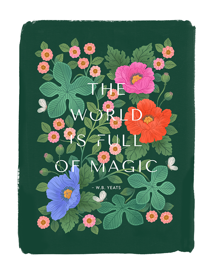 "The World is Full of Magic" Fine Art Print