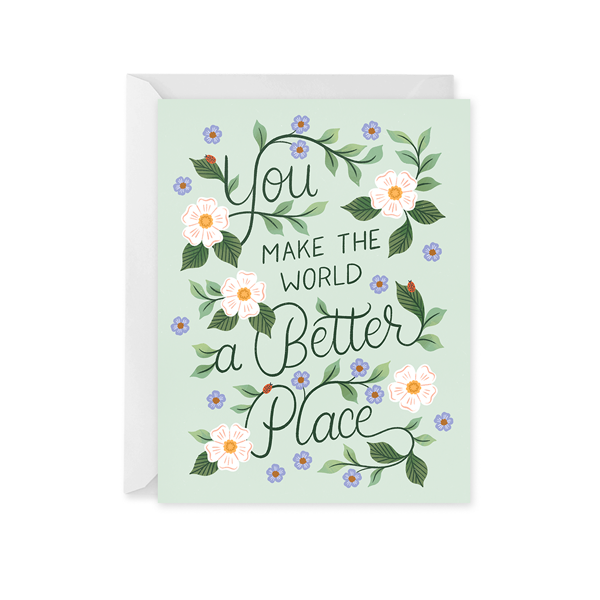 NEW! Better Place Thank You Card