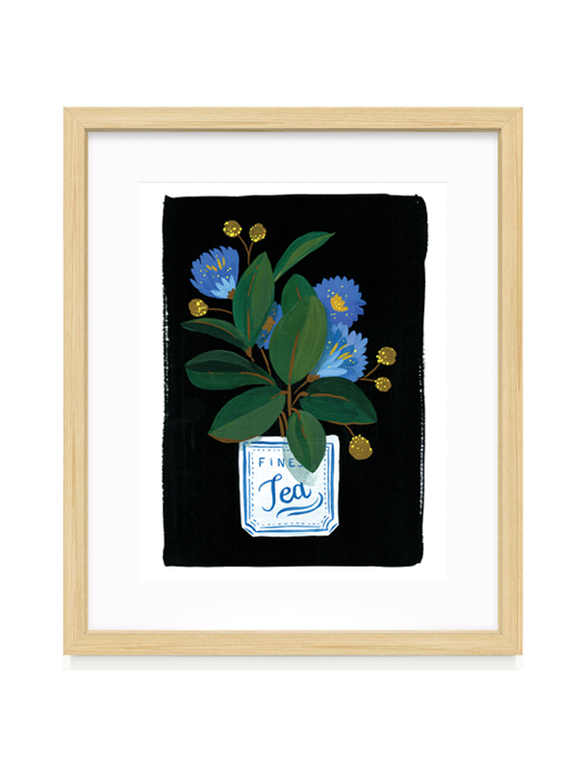 Plant Series 001: The Rubber Plant Fine Art Print