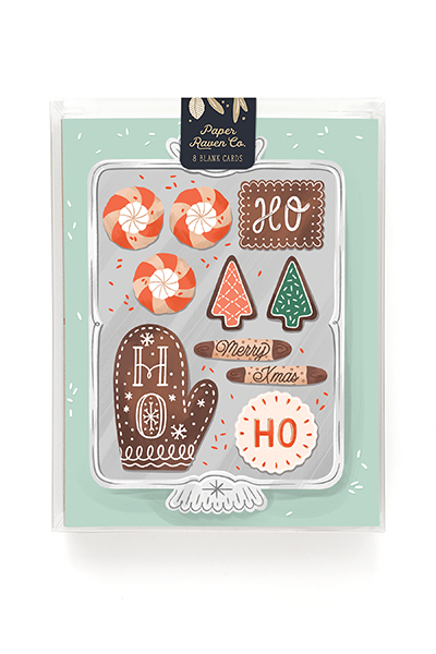 Santa's Cookie Tray Card